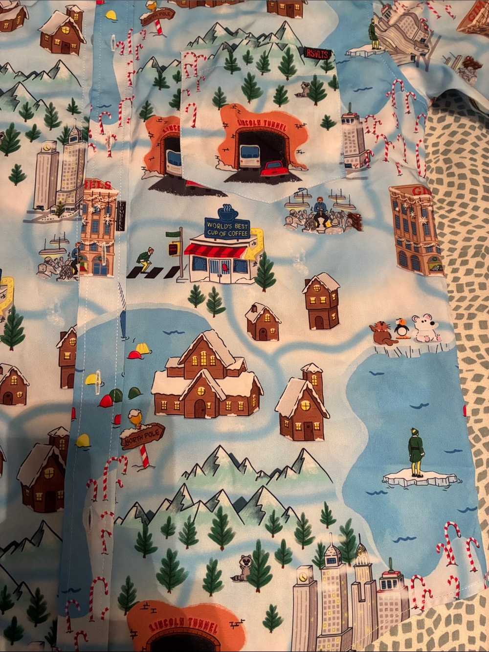 RSVLTS Elf Short-Sleeve Men's Shirt - Picture 5 of 6